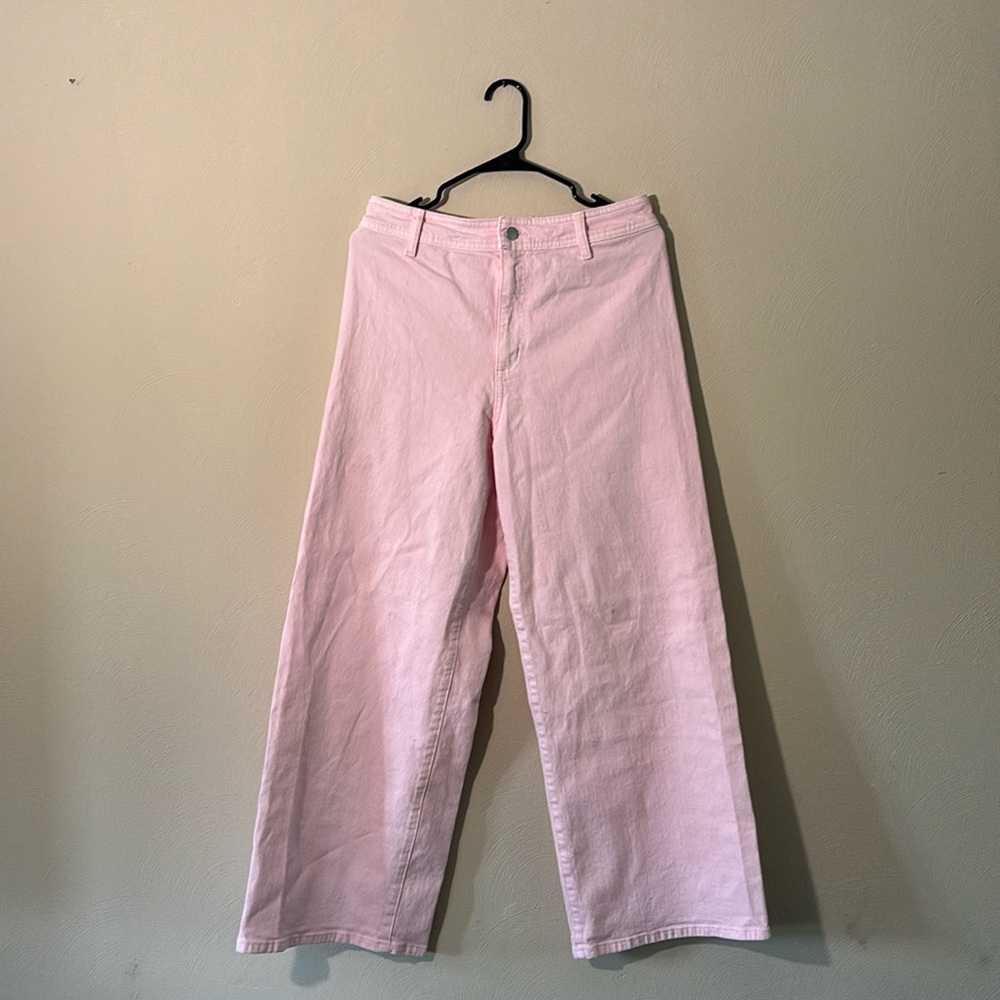 Pink jeans